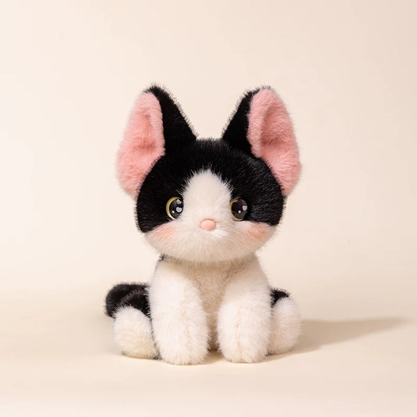 Cat Desk Companion Plush Doll