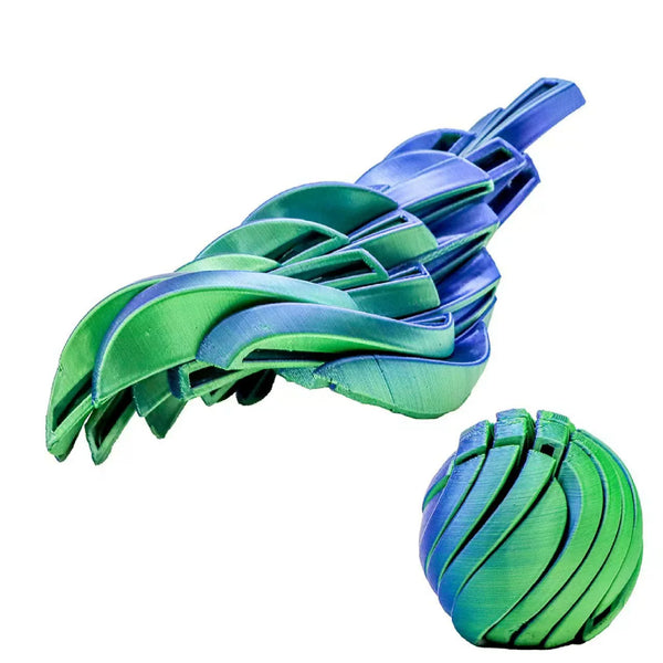Kinetic Twisting Spiral Ball