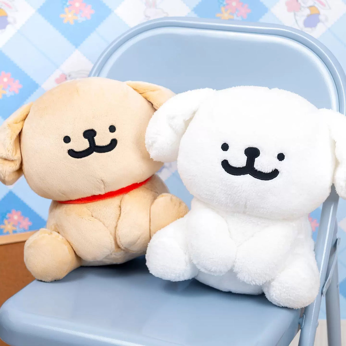 Sitting Puppy Plush Toy