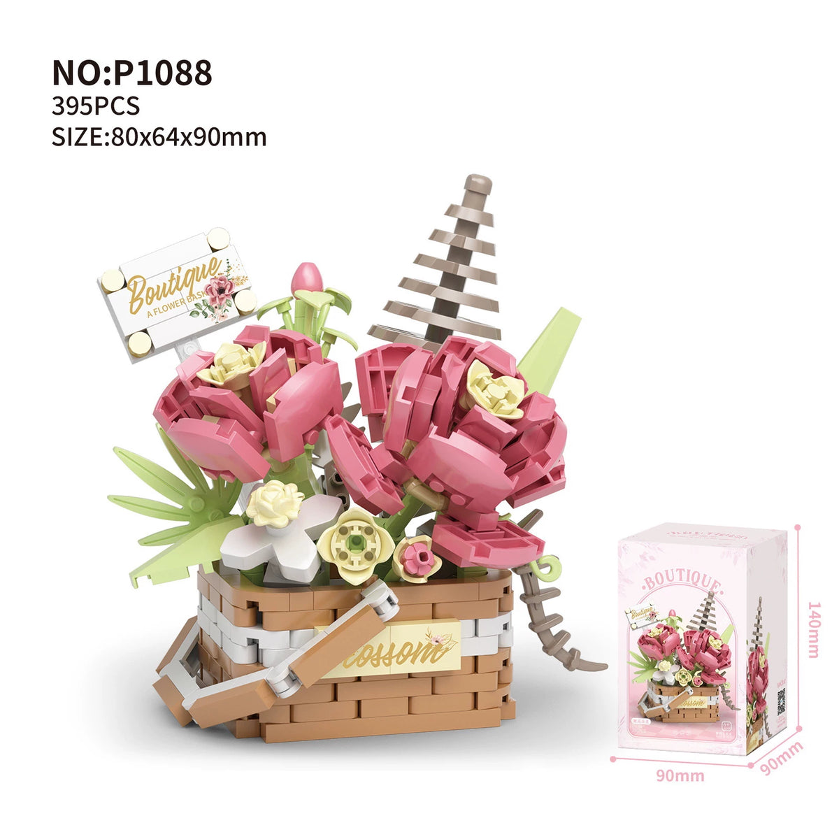 DIY Flower Basket Building Kit