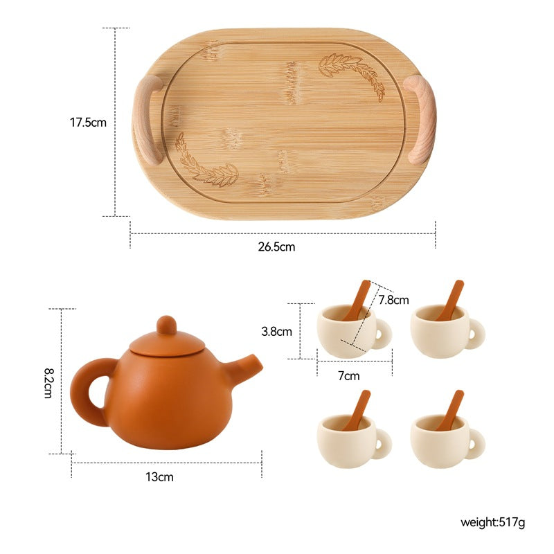 Little Host’s "No-Spill" Silicone Afternoon Tea Set