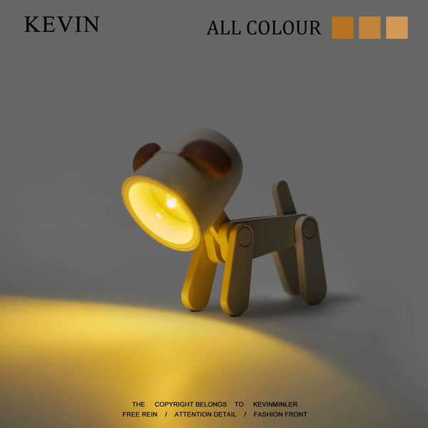 Mini Posable Puppy Light