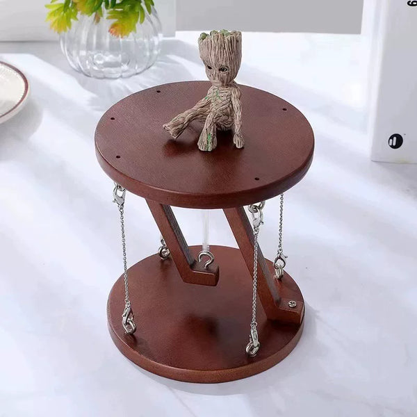 Tensegrity Floating Wooden Desk Ornament