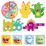 Little Monsters Emotional Craft & Puppet Kit Fantastik Curios