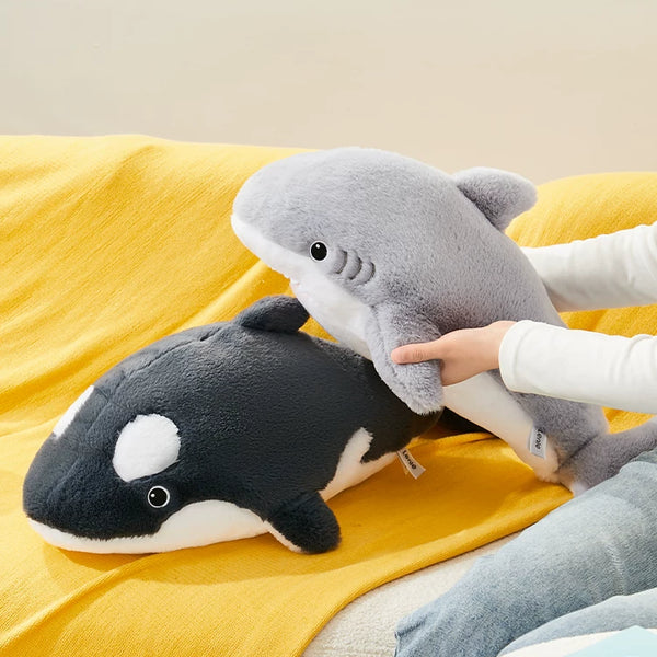 Soft Ocean Animal Plush Pillow
