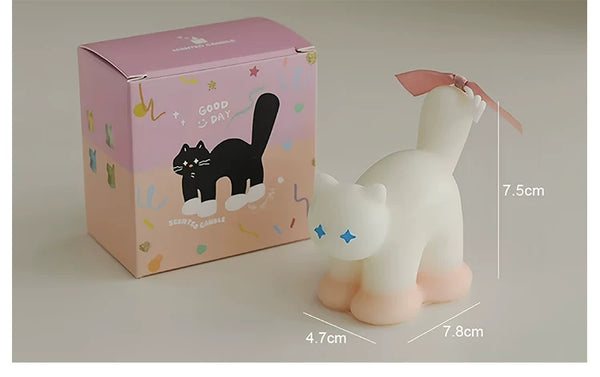 Cat-Shaped Scented Candle Ornament