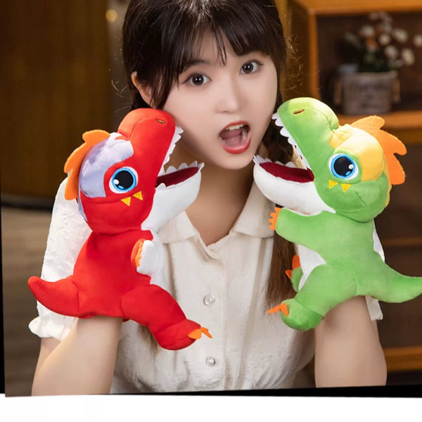 Soft Plush Dinosaur Hand Puppet