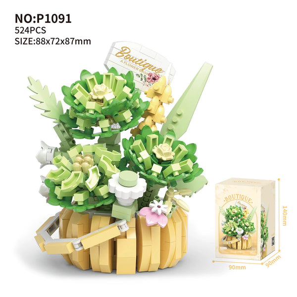 DIY Flower Basket Building Kit