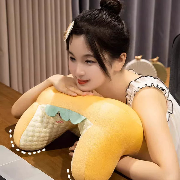 Plush Character Nap Pillow & Lumbar Cushion
