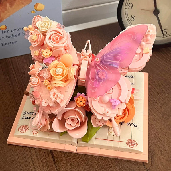 Butterfly & Flower Bouquet Building Kit