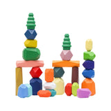 Nordic Wooden Stacking Stones – The 'Zen' Balance Set Fantastik Curios