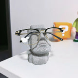 Moai Statue Desktop Eyeglasses Stand FantastiKurios