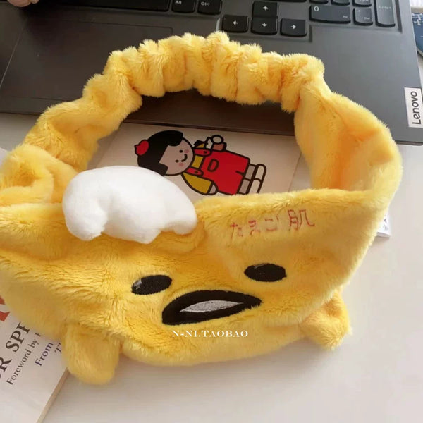 Plush Cartoon Character Spa Hairband