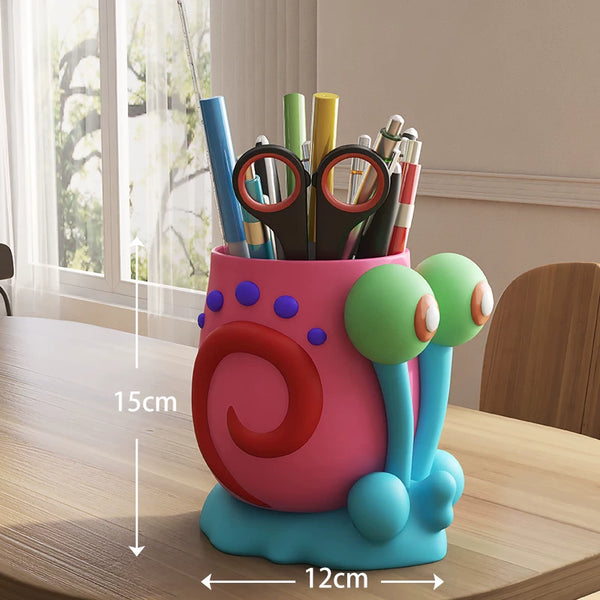 Cartoon Snail Desktop Organizer