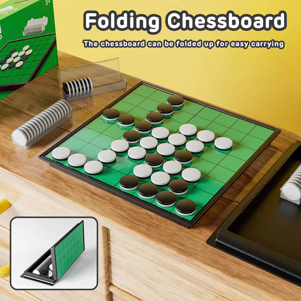 Magnetic Folding Reversi – The Ultimate Travel Strategy Game