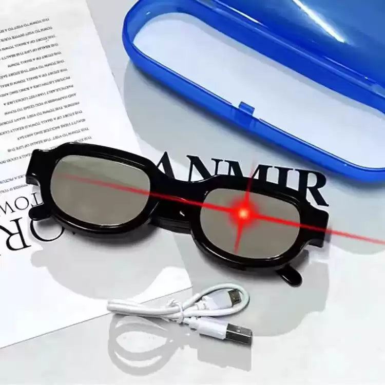 Glowing Red Eye Effect Glasses
