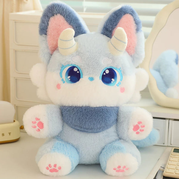 Soft Fantasy Fox Plush Toy
