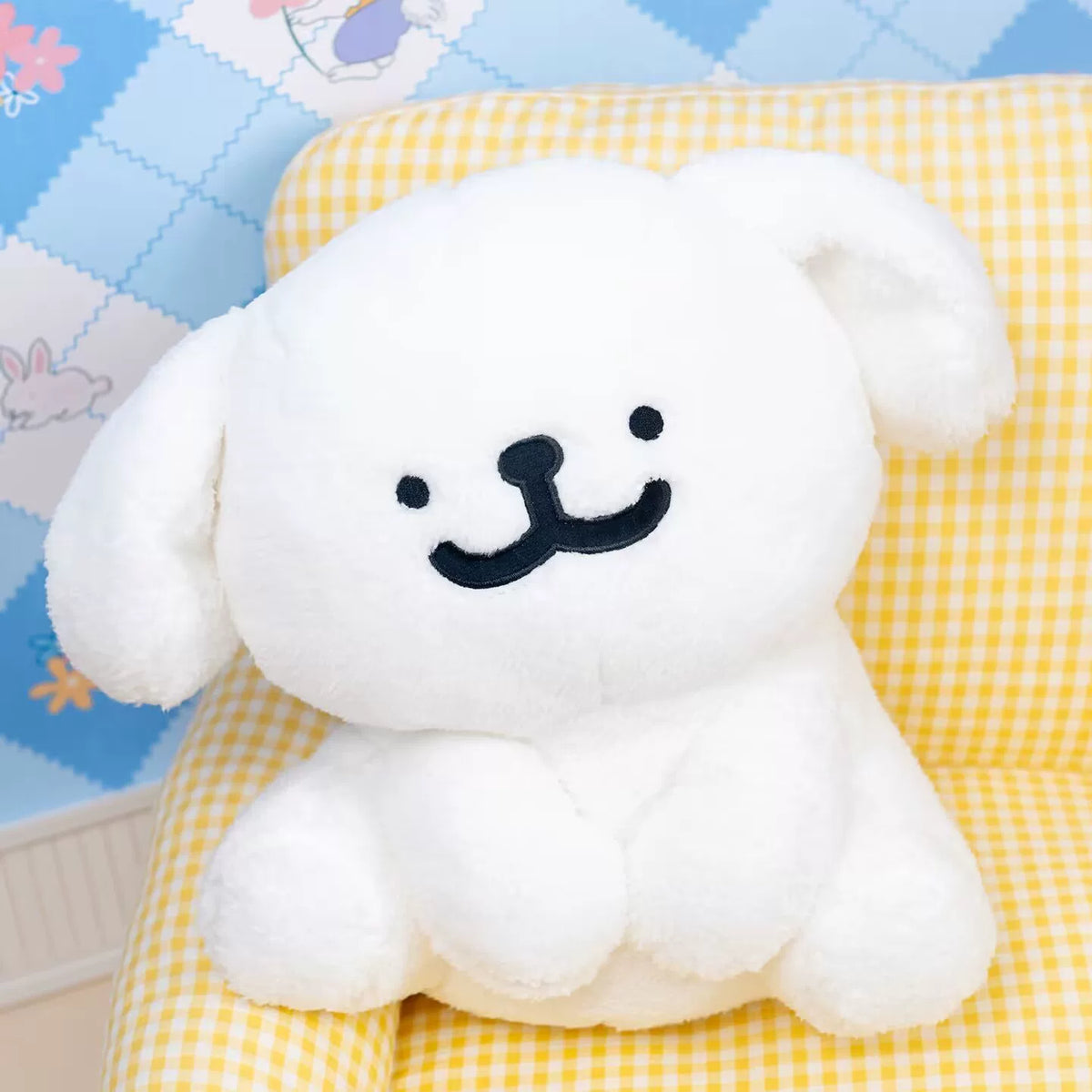 Sitting Puppy Plush Toy