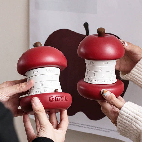 Apple Core Perpetual Desktop Calendar