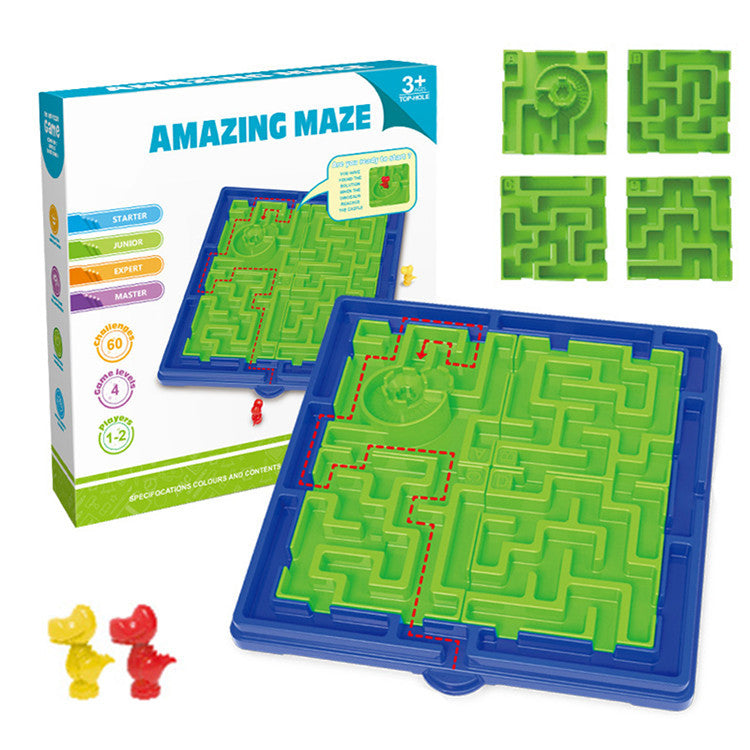 Amazing Dinosaur Maze Game – Modular Logic Puzzle & Race