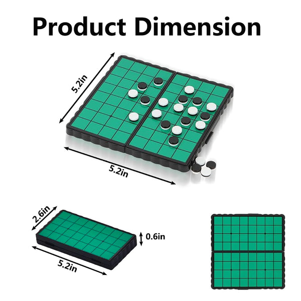 Magnetic Folding Reversi – The Ultimate Travel Strategy Game