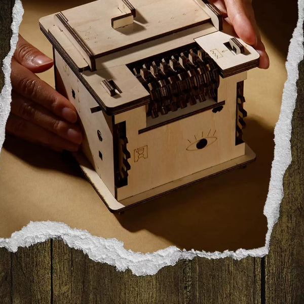 Schrödinger's Cat DIY Mechanical Puzzle Box