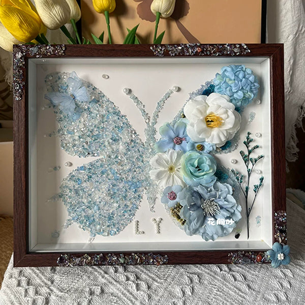 DIY Crystal Butterfly Art Frame Kit