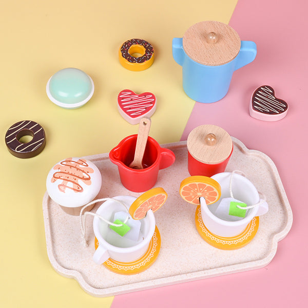 Wooden Afternoon Tea & Dessert Party Play Set