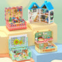 Portable Suitcase Miniature Room Building Kit