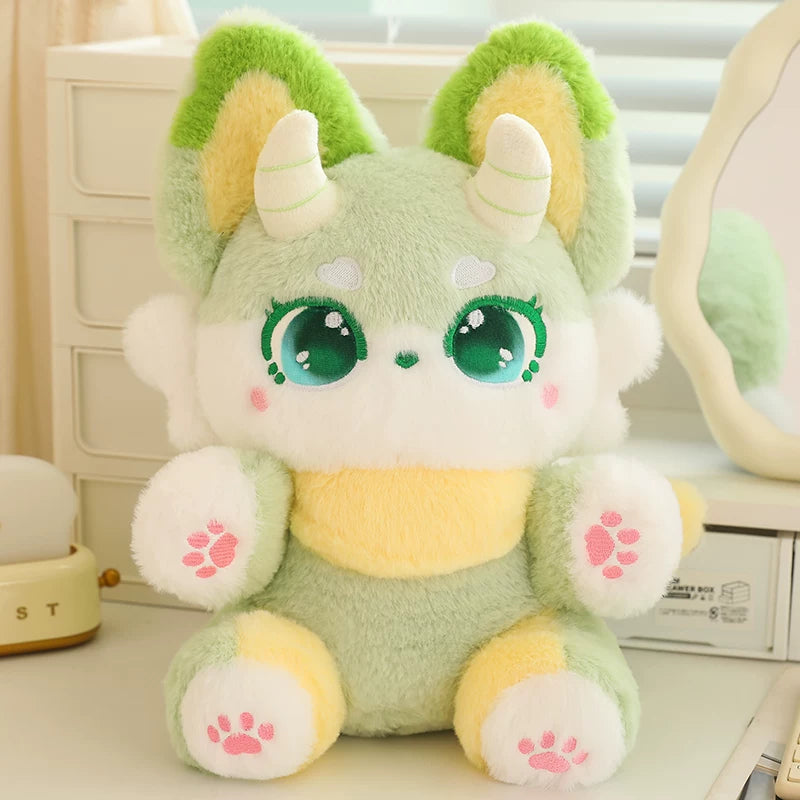 Soft Fantasy Fox Plush Toy