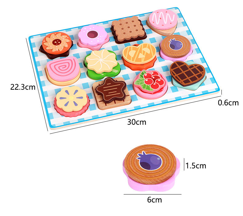 Little Chef Wooden Skewer & Creative Play Platter