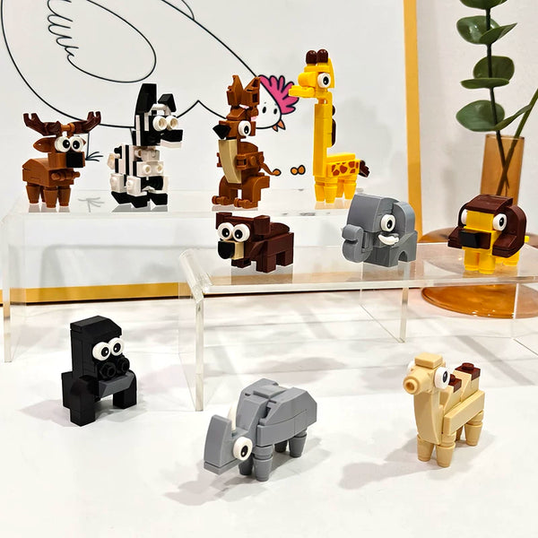 Miniature Building Block Collection (10-Pack)