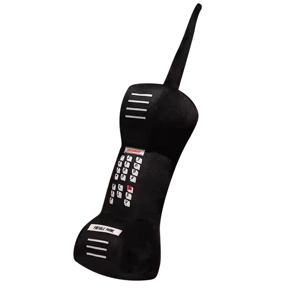 Retro Brick Mobile Phone Plush Pillow
