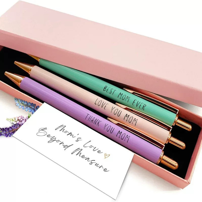 3-Piece Inspirational Metal Pen Gift Set