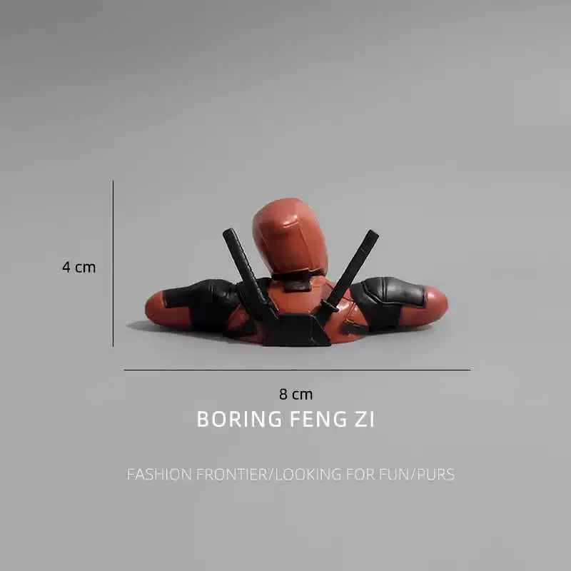 Playful Action Hero Desk Ornament