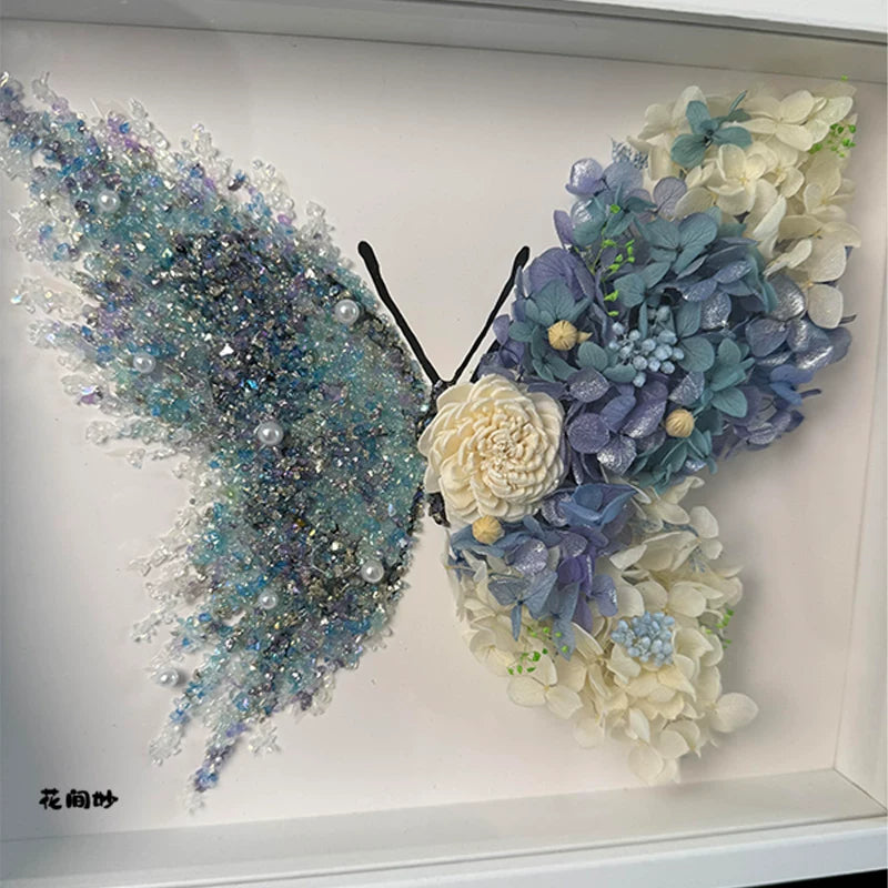 DIY Crystal Butterfly Art Frame Kit