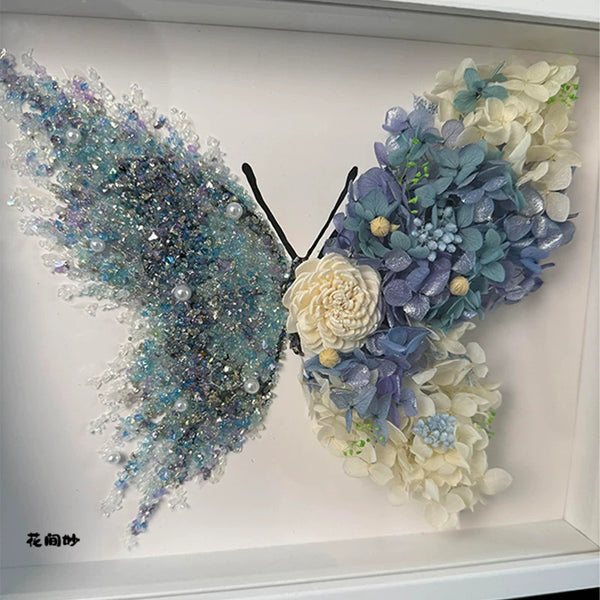 DIY Crystal Butterfly Art Frame Kit