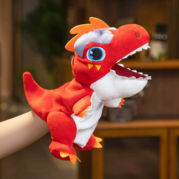 Soft Plush Dinosaur Hand Puppet