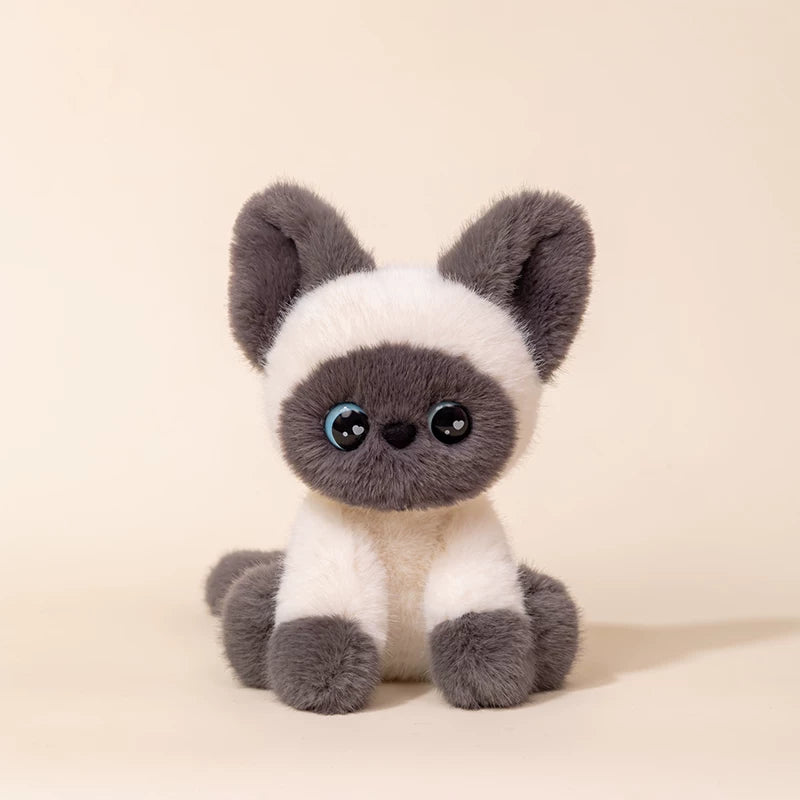 Cat Desk Companion Plush Doll