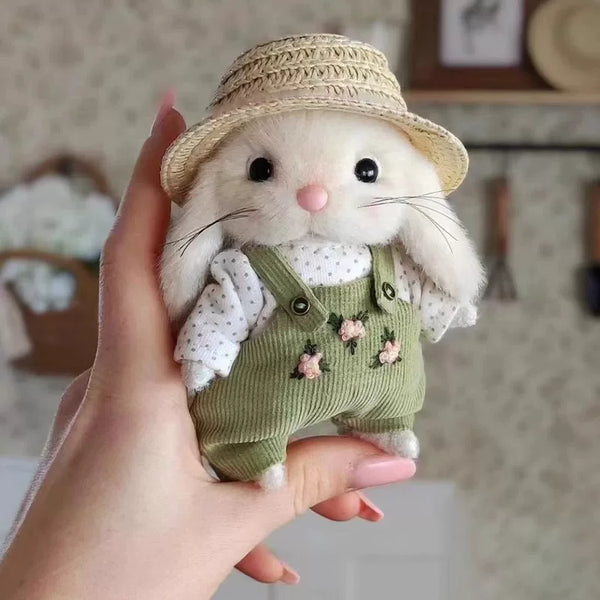 Little Gardener Bunny Plush Doll