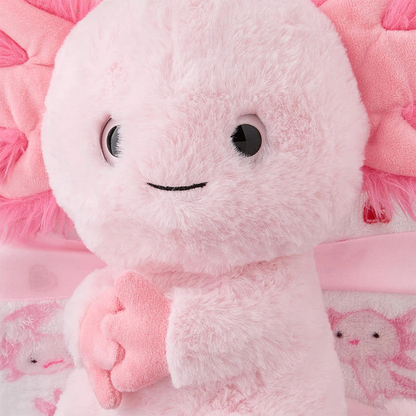Soft Pink Axolotl Plush Toy – 25cm Cuddle Friend
