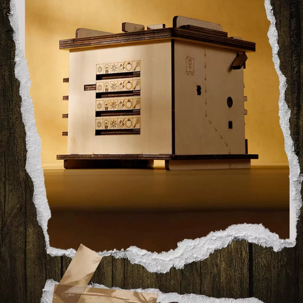 Schrödinger's Cat DIY Mechanical Puzzle Box