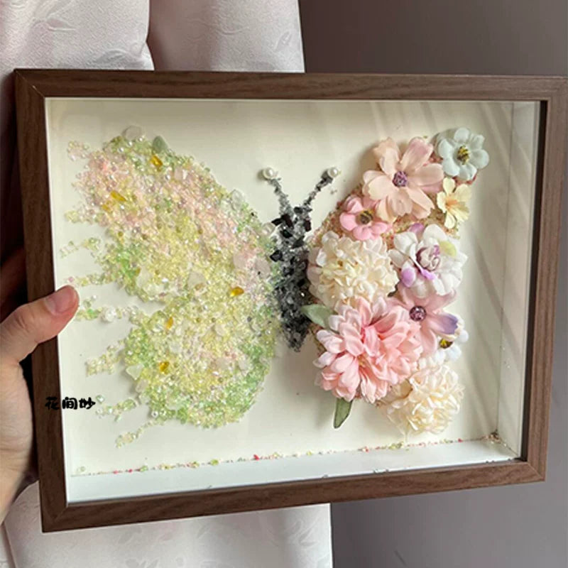 DIY Crystal Butterfly Art Frame Kit