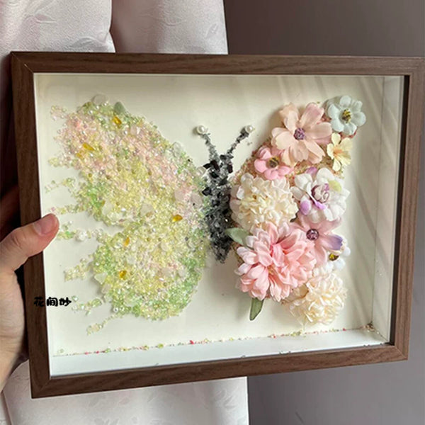 DIY Crystal Butterfly Art Frame Kit