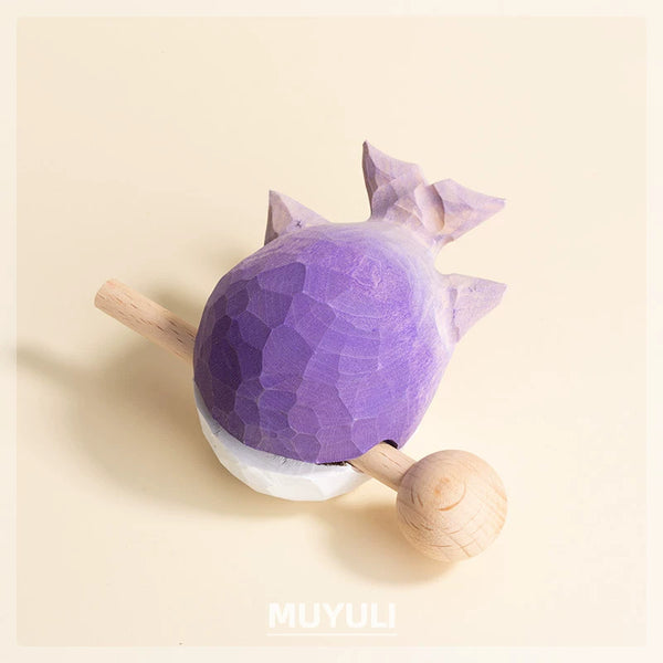 Carved Wooden Fish Desk Ornament