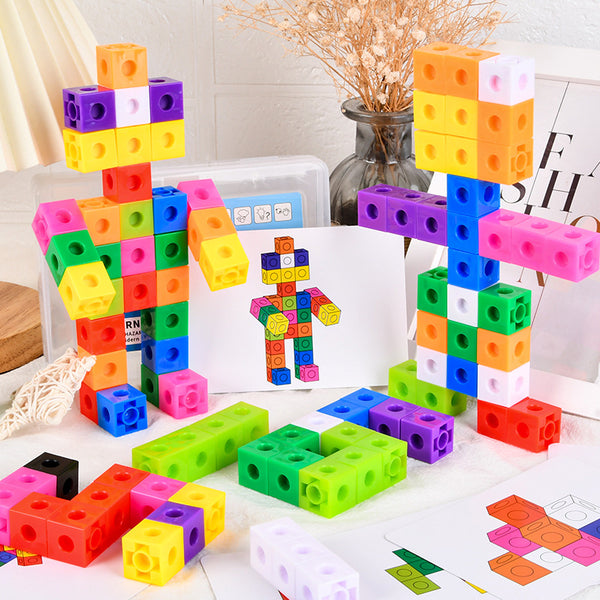Magic Square Maths & Logic Linking Cubes (60-Piece Set)