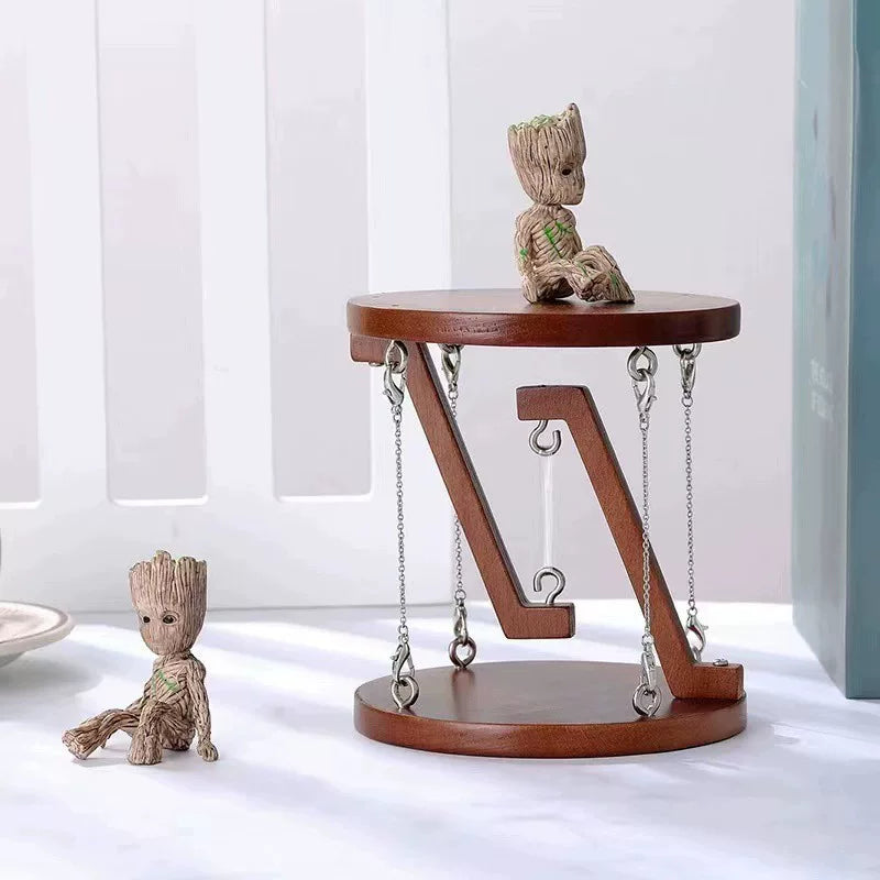 Tensegrity Floating Wooden Desk Ornament