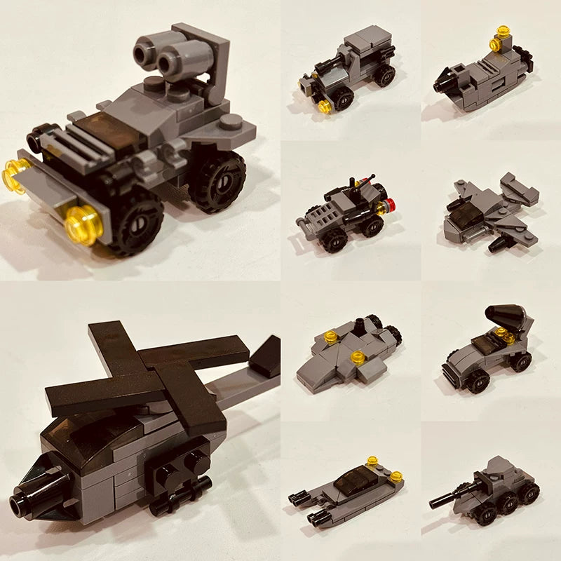 Miniature Building Block Collection (10-Pack)