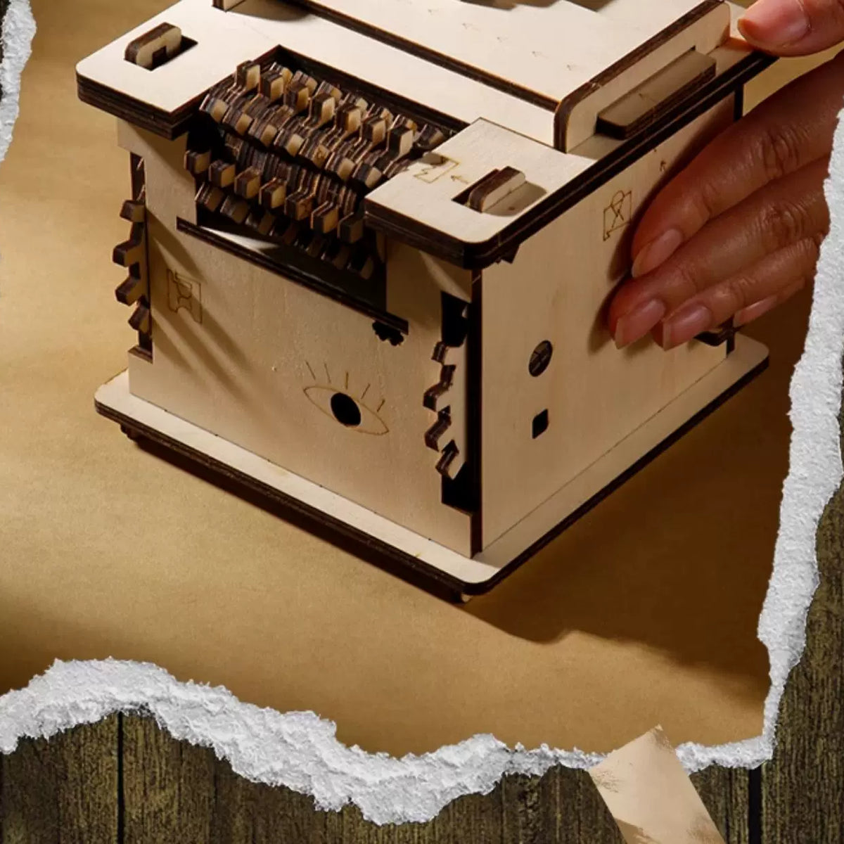 Schrödinger's Cat DIY Mechanical Puzzle Box