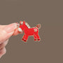 Little Red Pony Brooch